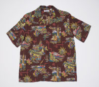Vintage-Style Hawaiian Shirt, United Airline SS38570-138