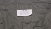 Buzz Rickson U. S. Army Trousers, Wind Resistant (First-Model Vietnam Jungle Trousers) BR40927