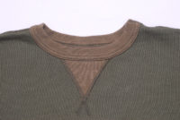 Buzz Rickson Sweatshirt, Loop-Wheeled, Set-In-Sleeve, Olive BR65622-149