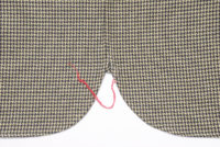 Sugar Cane Hound's Tooth Flannel-Twill Shirt, Off-White SC28739-105