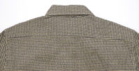 Sugar Cane Hound's Tooth Flannel-Twill Shirt, Off-White SC28739-105