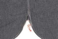 Sugar Cane Reinforced-Sleeve, Jean-Cord Shirt, Black SC25511-119