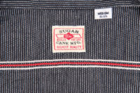 Sugar Cane Reinforced-Sleeve, Jean-Cord Shirt, Black SC25511-119