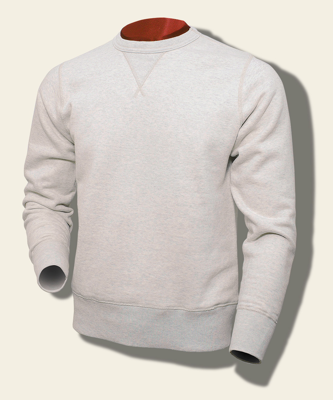 Buzz Rickson Sweatshirt Oatmeal | History Preservation
