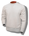 Buzz Rickson Sweatshirt, Loop-Wheeled, Set-In-Sleeve, Oatmeal