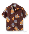 Sun Surf Special-Edition Hawaiian Shirt, Duke’s Tropical View, Brown