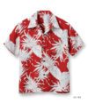 Sun Surf Vintage-Style Hawaiian Shirt Island Pineapple, Red