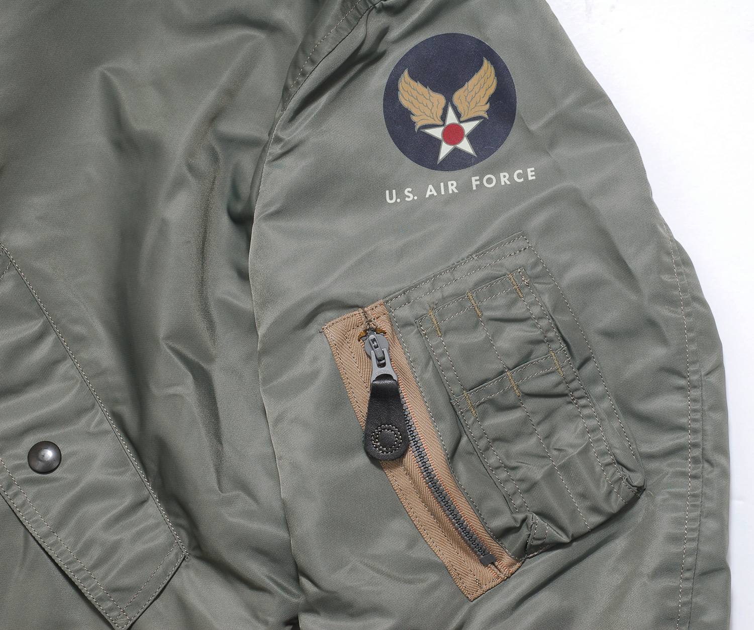 BR14870 Buzz Rickson USAF L-2B Flying Jacket Skyline Clothing