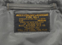Buzz Rickson MA-1 Tailored Cut, Original Spec. BR14920