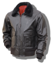 Buzz Rickson William Gibson G-1 Flying Jacket, Black