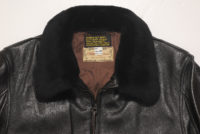 Buzz Rickson William Gibson G-1 Flying Jacket, Black BR80597