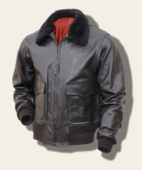 Buzz Rickson William Gibson G-1 Flying Jacket, Black BR80597